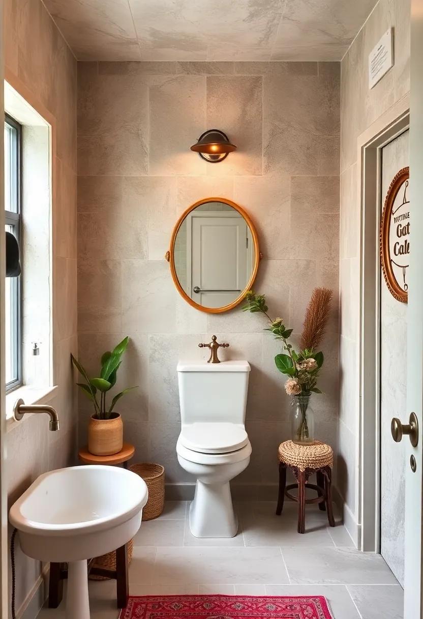 Vintage Accents: Introduce vintage decor pieces such as an antique‌ cabinet or retro accessories to create a charming, eclectic vibe