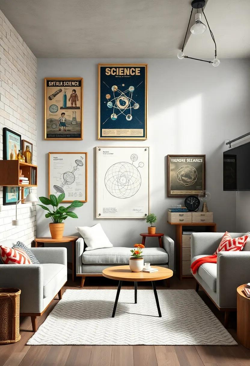 vintage Science Posters: Decorate the walls with vintage⁢ science‍ posters that blend nostalgia ⁤with educational content, perfect for stimulating‌ discussion