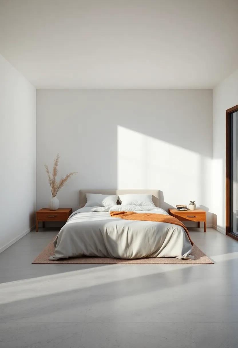 Opt for a ‌monochromatic color palette to⁣ enhance the minimalist aesthetic and evoke ⁢a sense of calm