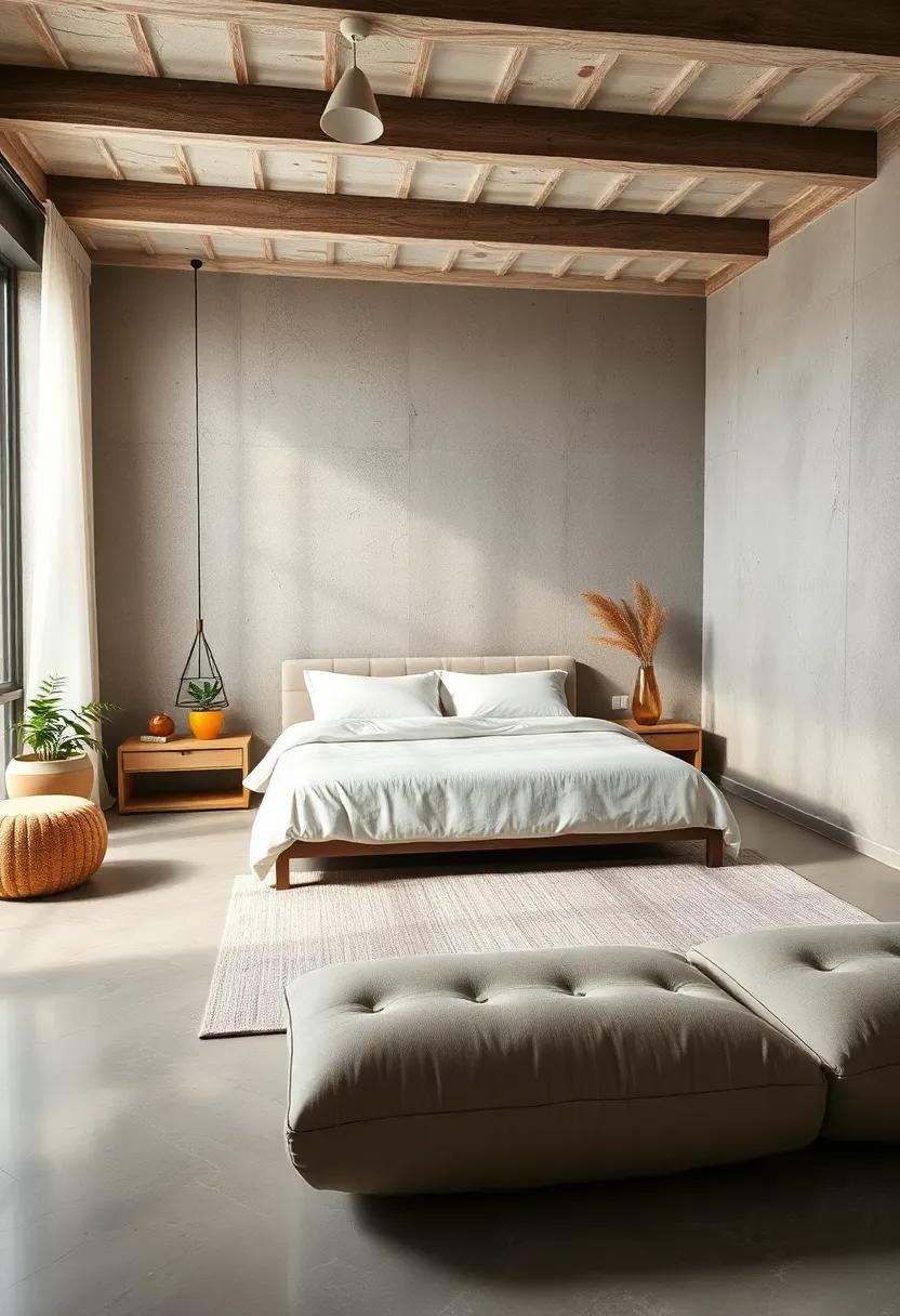 Select ‍a minimalistic area rug to ⁣define the‌ sleeping space without adding visual ⁢clutter