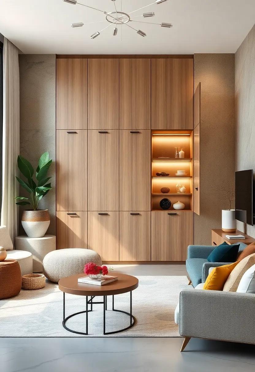 Invest in Slimline Cabinets: Narrow ⁣built-in or freestanding ​cabinets maximize storage‍ while minimizing floor space, perfect for smaller living ⁤areas