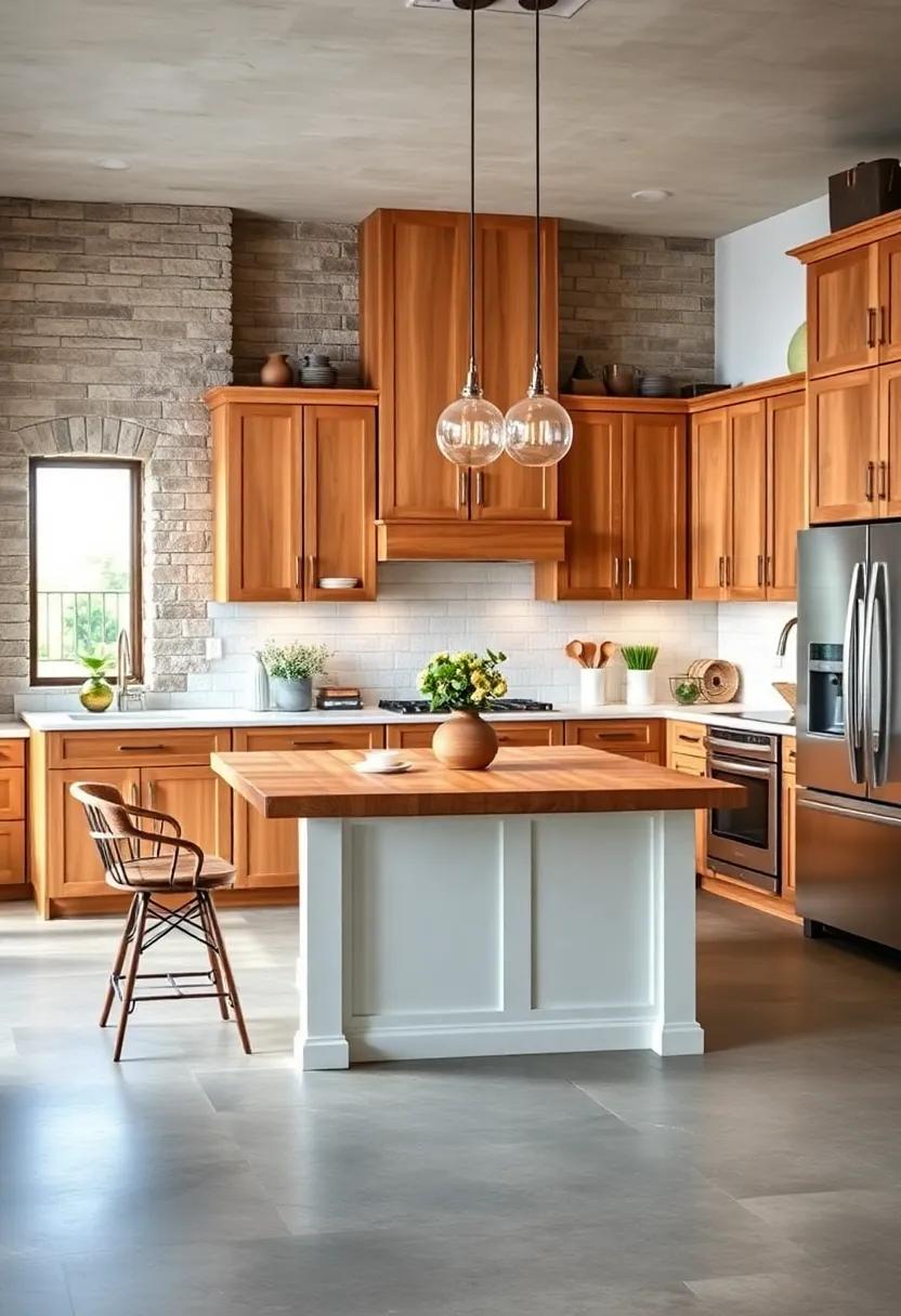Fall in love with the timeless look of shaker-style maple cabinets accented by a large white butcher block island, ideal for both cooking and entertaining