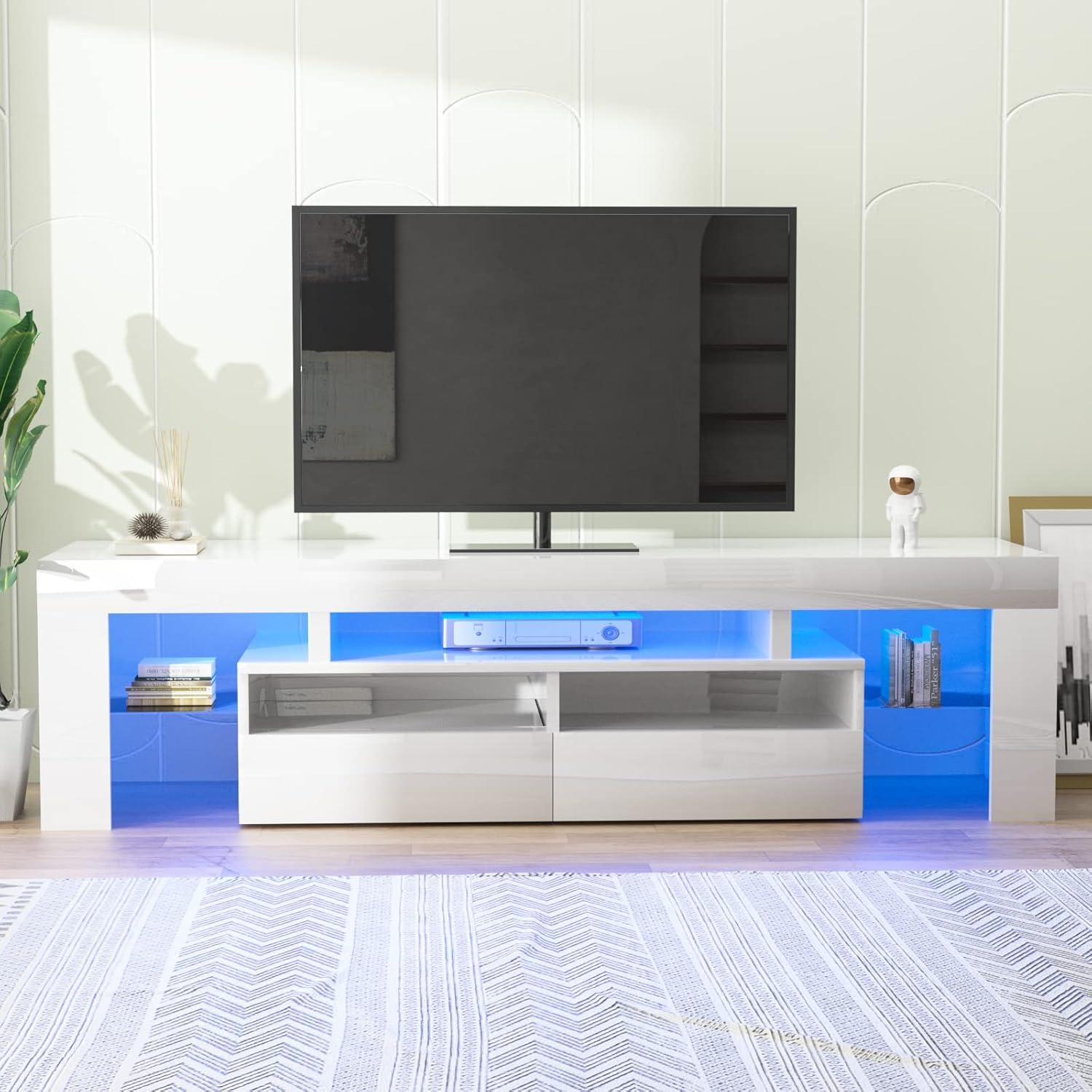 Our Take on the St.Mandyu LED TV Stand: Style Meets Mixed Reviews