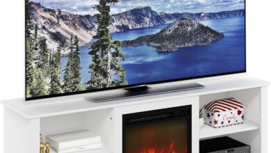 How We Transformed Our Space with Furinno’s Fireplace TV Stand