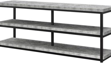 How We Transformed Our Space with the Ameriwood Ashlar Stand