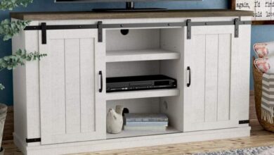 Our Take on the Modern Farmhouse Wood TV Stand: Style Meets Function