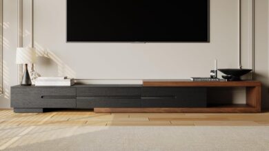 How We Transformed Our Space with the POVISON Extendable TV Stand