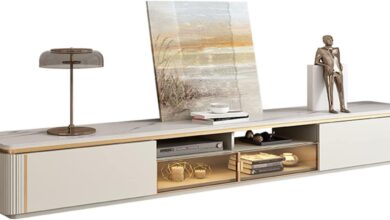 How We Organized Our Space with This Sleek Luxury TV Stand