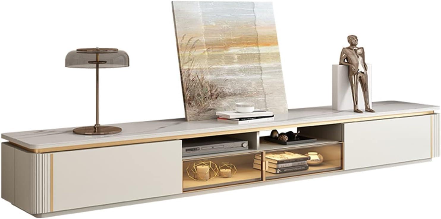 How We Organized Our Space with This Sleek Luxury TV Stand