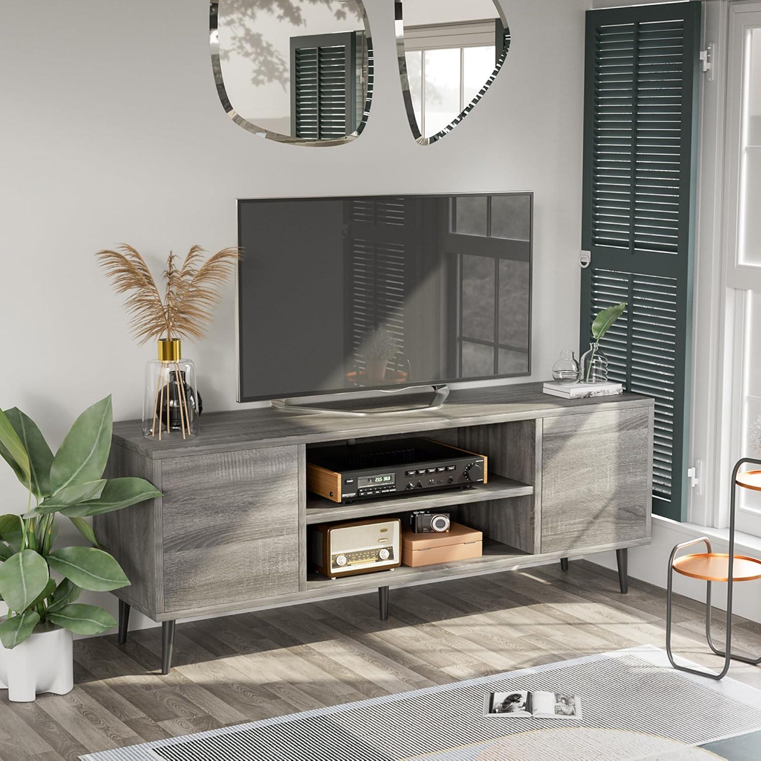 Our Take on the JUMMICO 65″ TV Stand: Style Meets Mixed Assembly