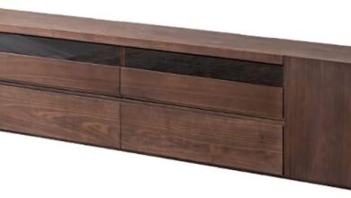 Our Take on the Walnut Nordic TV Stand: Stylish Storage Solution