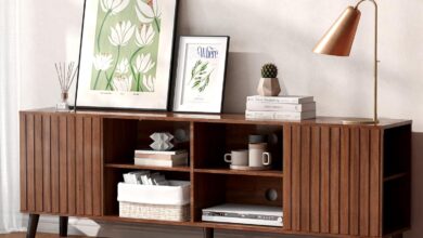 Our Review: Stylish & Functional Mid-Century Modern Walnut TV Stand
