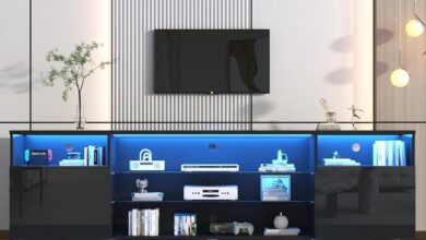 Our Honest Take on the St.Mandyu LED TV Stand with Sleek RGB Lighting