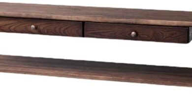 Our Take on a Sleek, Practical TV Stand with Ample Storage