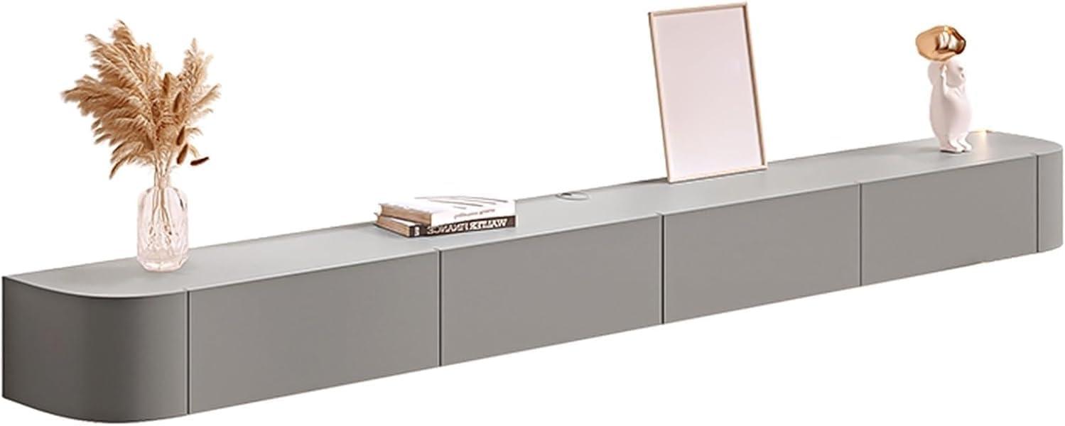 How We Transformed Our Living Room with a Floating TV Stand