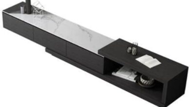 How We Organized Our Space with a Modern Minimalist TV Stand