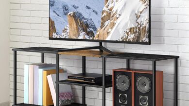 Our Honest Take on the OYEAL 50″ TV Stand for Small Spaces