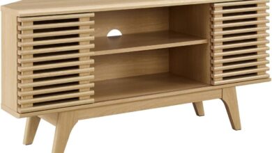 Our Take on the Modway Render 46″ Mid-Century Corner TV Stand