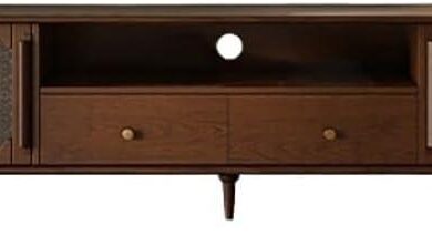 Our Take on the Vintage Solid Wood 200CM TV Stand & Storage Cabinet