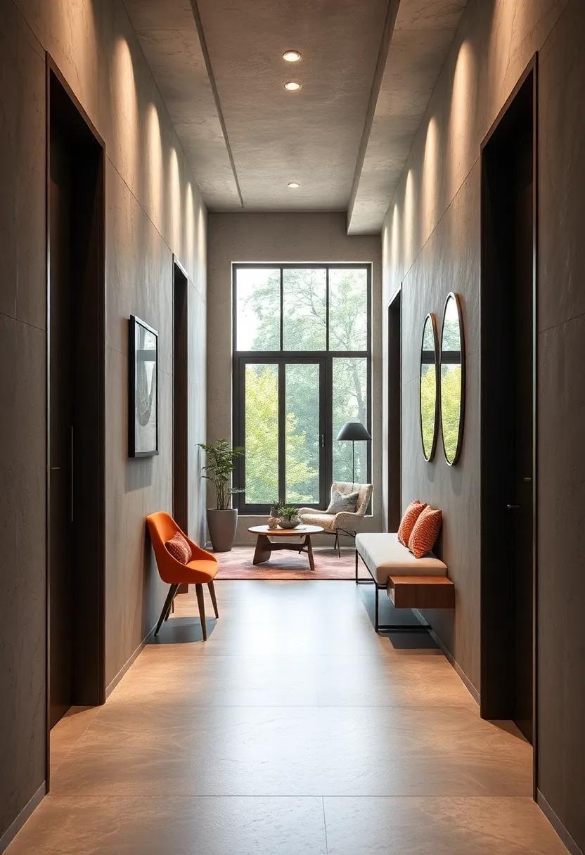 25 Clever Ideas for Small Hallways with Space-Saving Seating Solutions