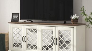 Why We Love (and Tackle) the Galano Millicent 75-Inch TV Stand
