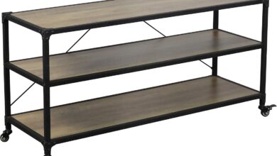 Our Take on the eHemco Rustic TV Stand: Style Meets Function