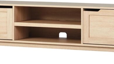 How Our Review of the Walker Edison Tage TV Stand Stacks Up