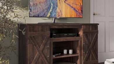 Our Take on BELLEZE’s Rustic Industrial TV Stand: Style Meets Storage