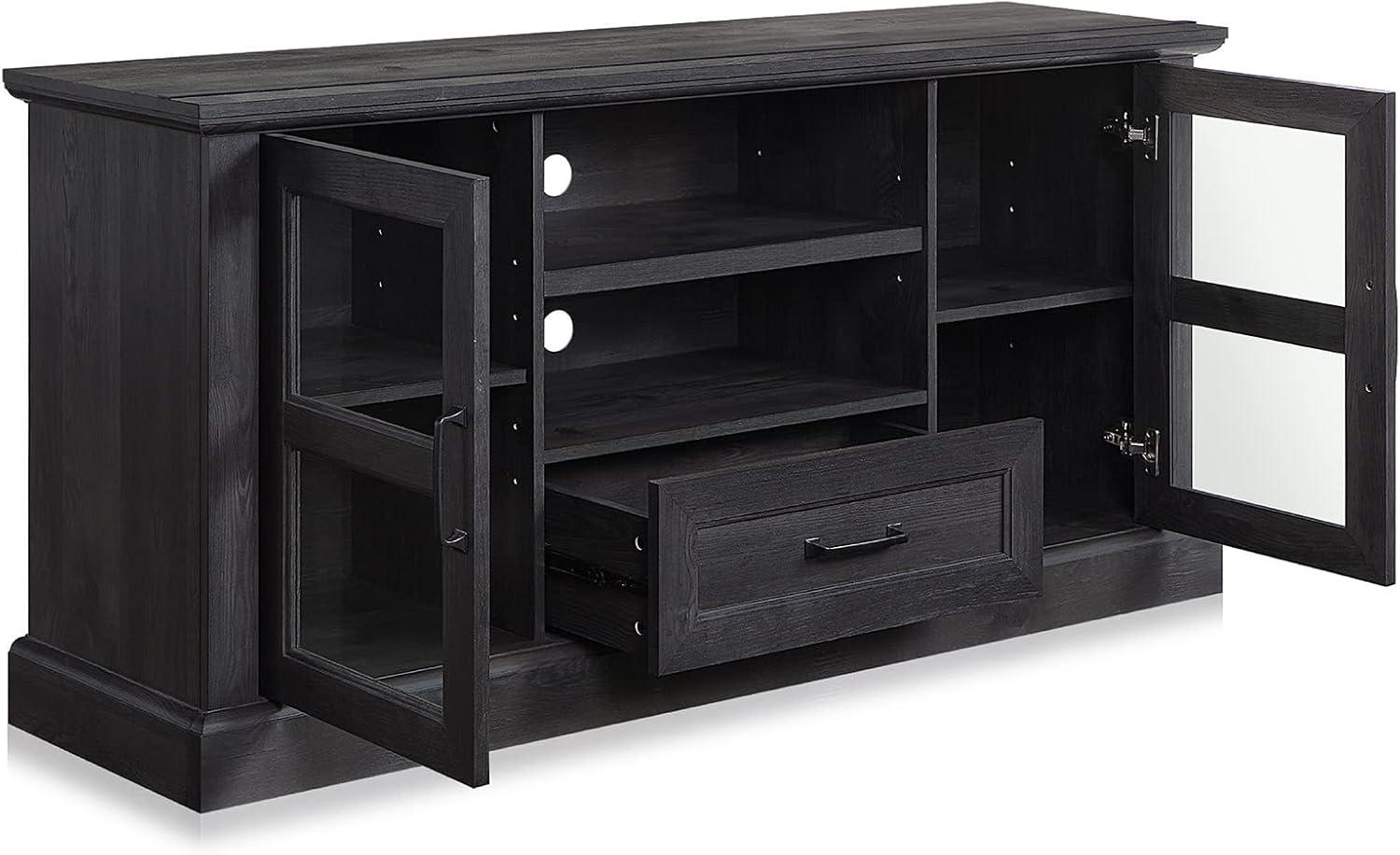 How We Transformed Our Space with the BELLEZE Rustic TV Stand