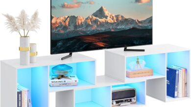 How We Transformed Our Space with the WLIVE Modular TV Stand