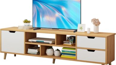 Why We Choose the Honrane 55″ TV Stand for Stylish Storage