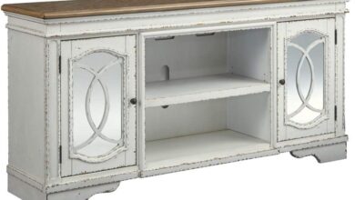 Our Take on the Signature Design Realyn: Stylish Farmhouse TV Stand