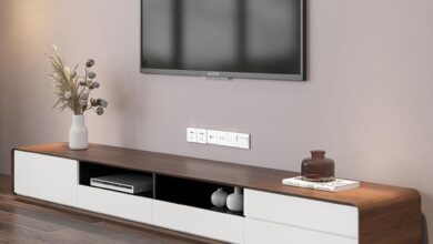 Why We Love Our Modern Wood White TV Stand with Ample Storage