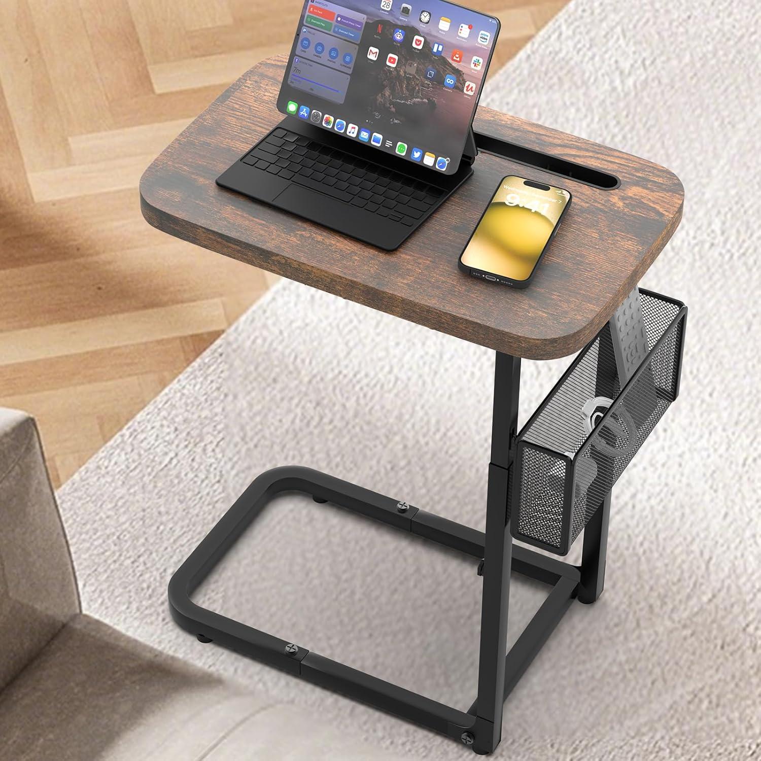 Why We Love This Adjustable TV Tray Table for Every Room