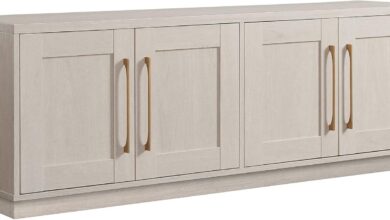 Why We Love the Henn&Hart TV Stand for Large Screens