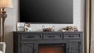 Our Take on the JXQTLINGMU Fireplace TV Stand: Warmth Meets Style