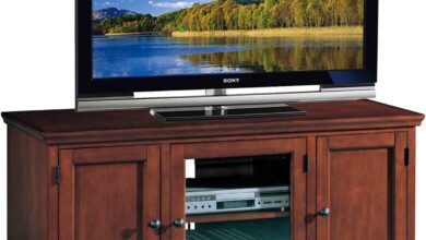 Our Honest Take: Leick Westwood Brown Cherry TV Stand Review