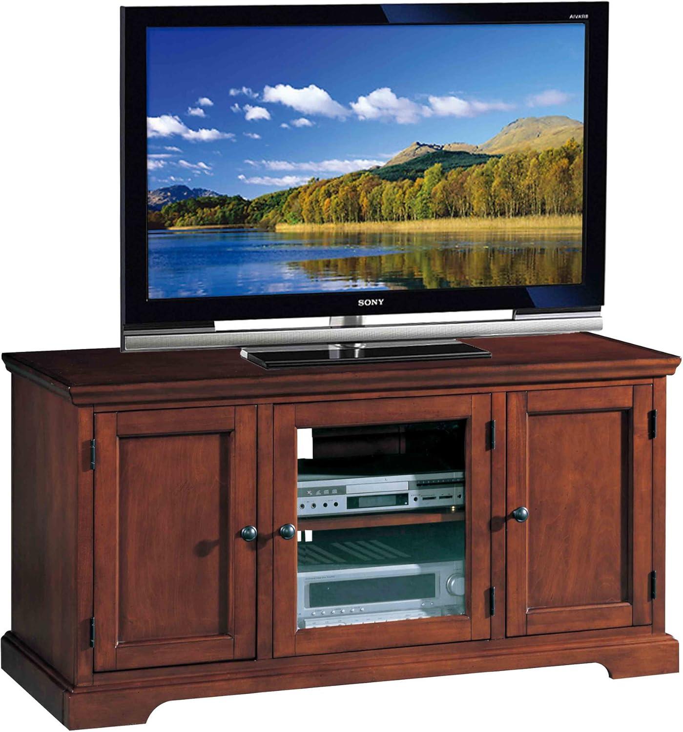 Our Honest Take: Leick Westwood Brown Cherry TV Stand Review
