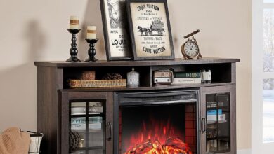 Our Honest Take on the 59″ Curved Fireplace TV Console