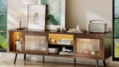 Why We Recommend the Bestier 63″ TV Stand for Large TVs