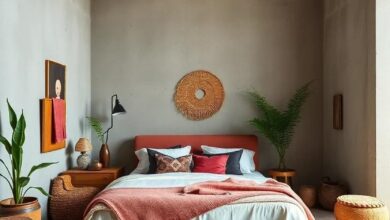 28 Inspiring Ideas for a Boho Bedroom Embracing an Earthy Color Palette