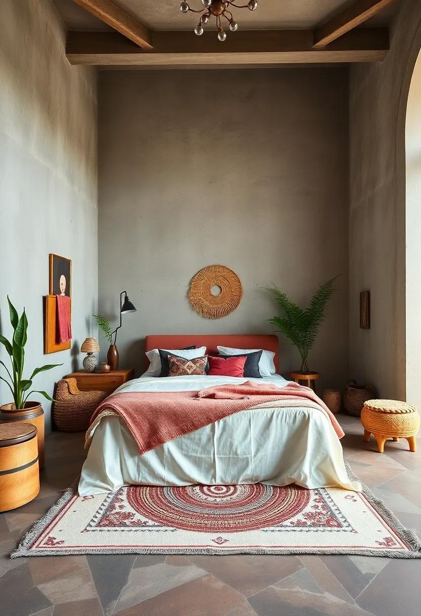 28 Inspiring Ideas for a Boho Bedroom Embracing an Earthy Color Palette