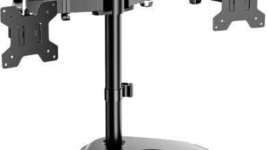 Maximizing Desk Space: Our Take on the WALI Dual Monitor Stand