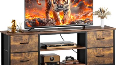 How We Loved Organizing with the Lulive TV Stand Dresser