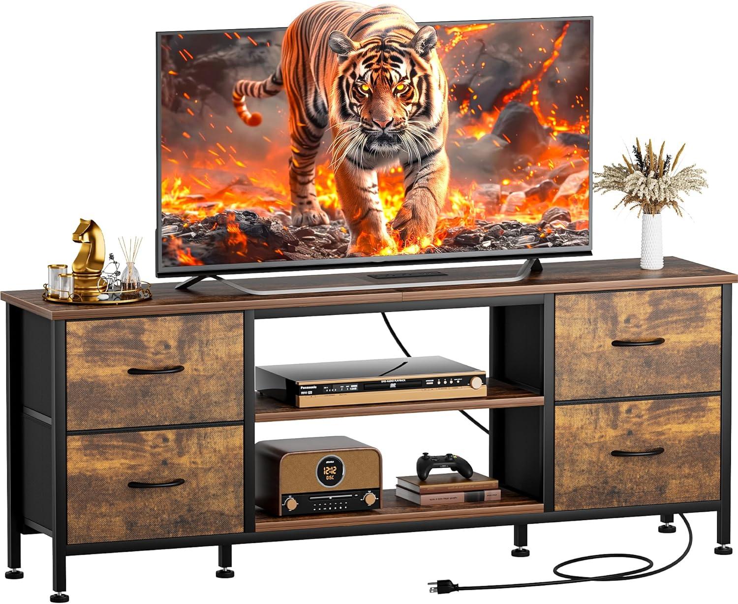 How We Loved Organizing with the Lulive TV Stand Dresser