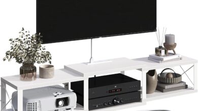 How We Enhanced Our Space with the Floating TV Stand & Power Hub