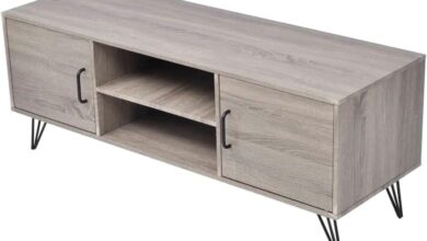 Our Take on the Sturdy and Sleek Gray TV Stand for Every Room