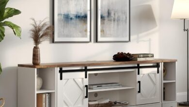 Why We Love the WAMPAT 3-in-1 Modern Farmhouse TV Stand