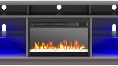 Cozy and Modern: Our Review of the Luna Fireplace TV Stand