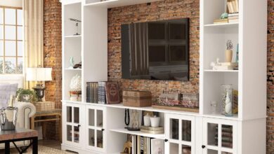 Why We Chose the ECACAD 4-Piece TV Stand for Our Space